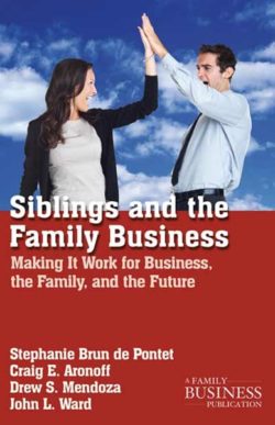 siblings and the family business book cover