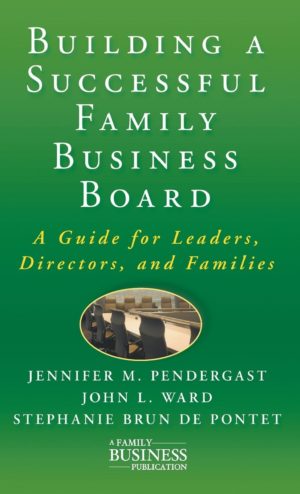 building a successful family business board book cover