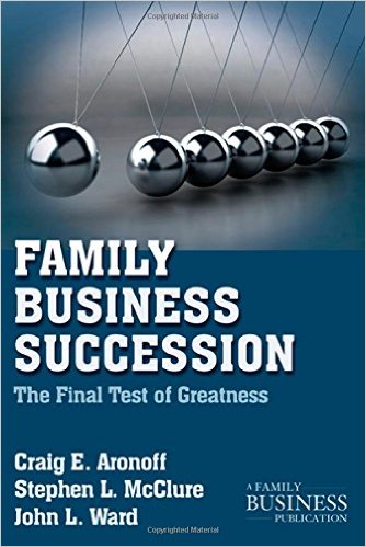 family business succession book cover