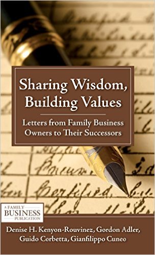 sharing wisdom building values book cover