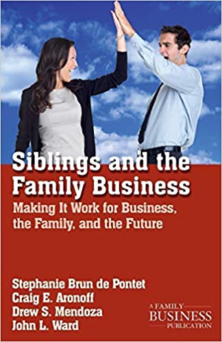 siblings and the family business book cover