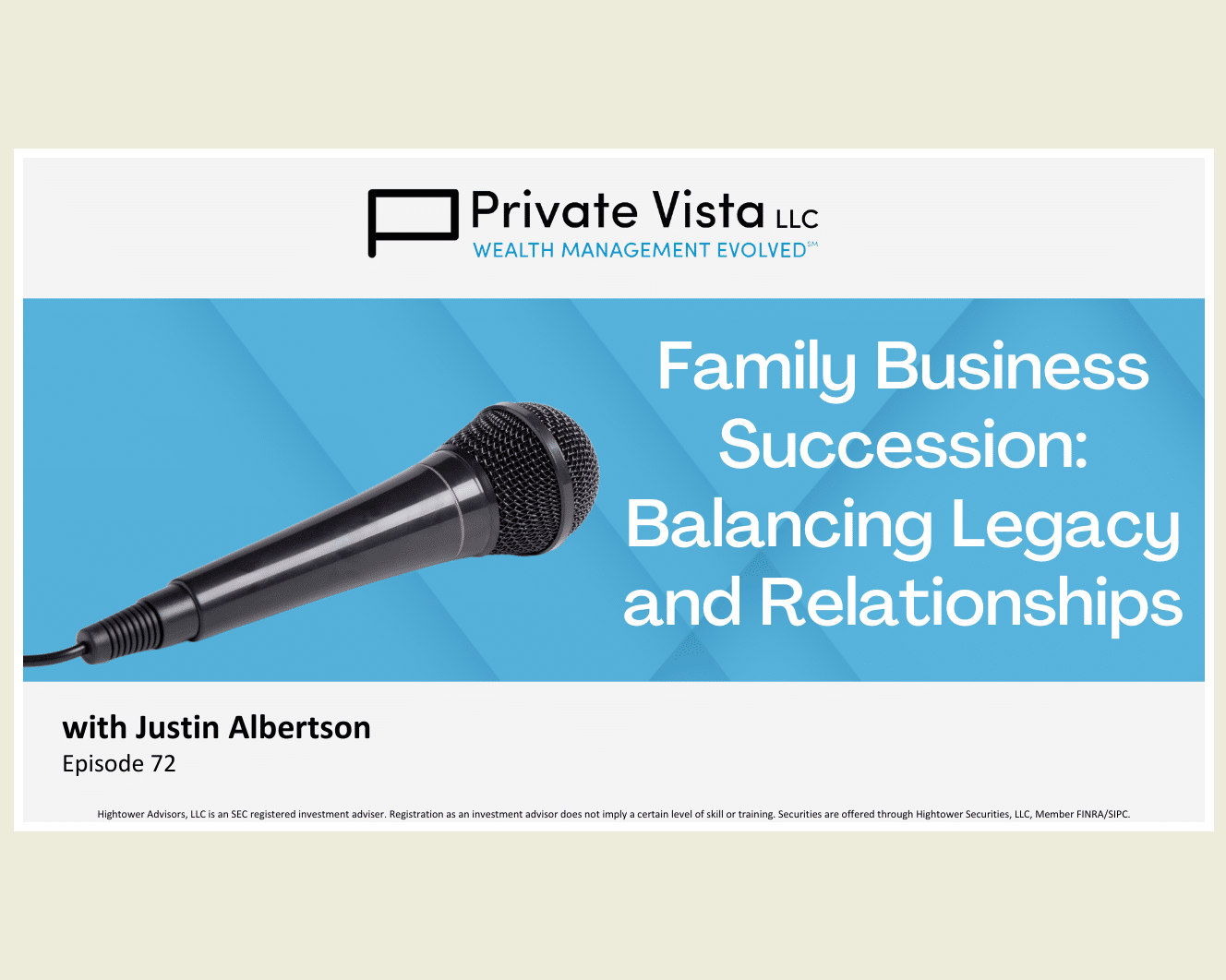 Justin Albertson Discusses Family Business Succession on “Dollars and Sense” Podcast